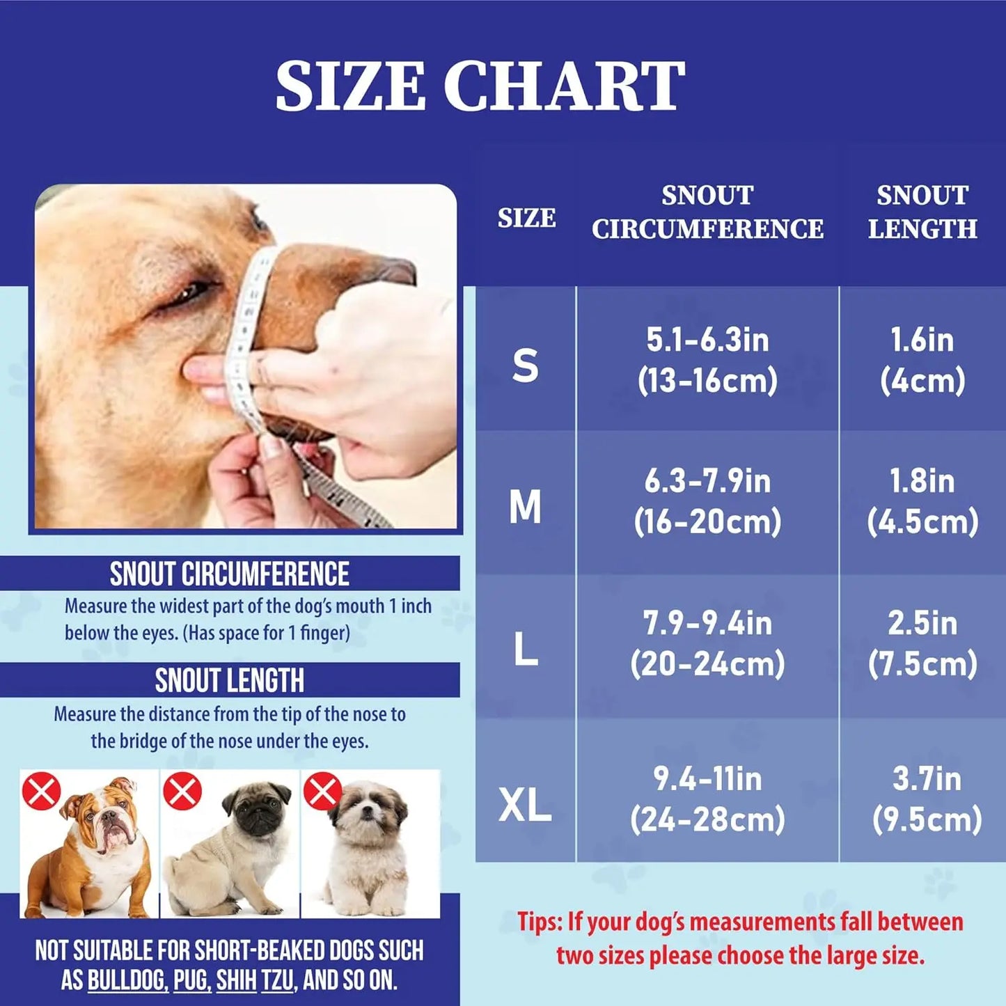 Evollax Adjustable Air Mesh Muzzle for Large Dogs - Designed to Prevent Biting, Scavenging, Licking, and Chewing (Size L: 7.9'' - 9.4'')
