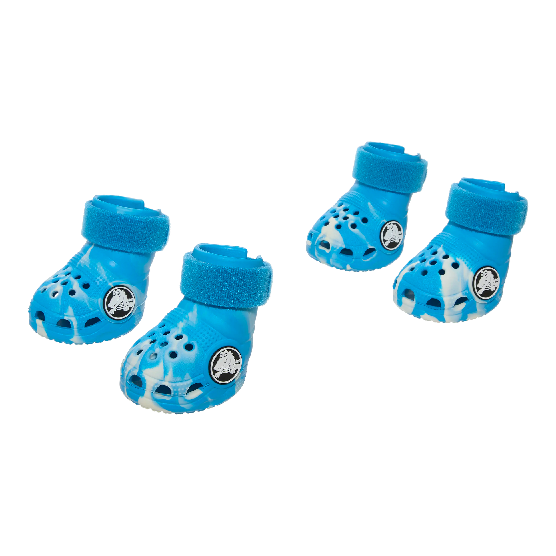 Barkbox Dog Footwear - Set of 4 | EVA Foam, Adjustable Strap, Breathable, Glow-in-the-Dark