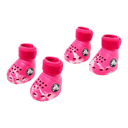 Barkbox Dog Footwear - Set of 4 | EVA Foam, Adjustable Strap, Breathable, Glow-in-the-Dark